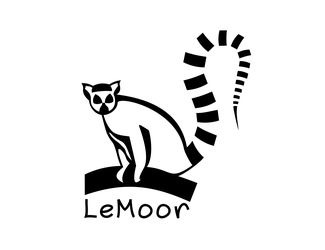 Projekt graficzny logo dla firmy online LEMUR
