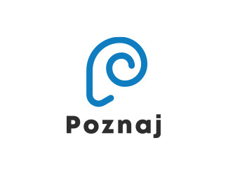Projekt graficzny logo dla firmy online Poznaj Poznań