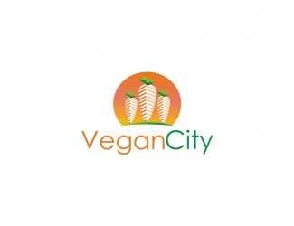 Projektowanie logo dla firm online VeganCity