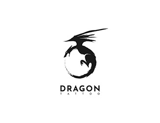 Projekt logo dla firmy Dragon Tattoo | Projektowanie logo