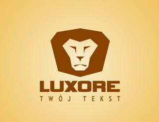 Projekt graficzny logo dla firmy online LUXORE