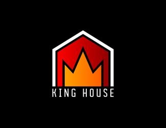 Projekt graficzny logo dla firmy online KING HOUSE