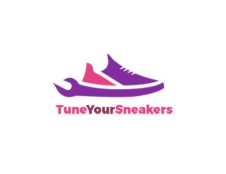 Projekt graficzny logo dla firmy online Custom Sneakers