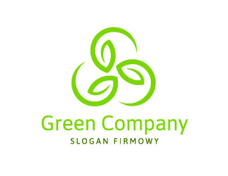 Projekt graficzny logo dla firmy online green