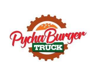 Pycha Burger Truck - projektowanie logo - konkurs graficzny