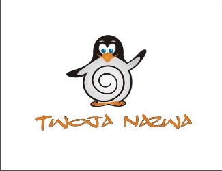 Projektowanie logo dla firmy, konkurs graficzny pingwin
