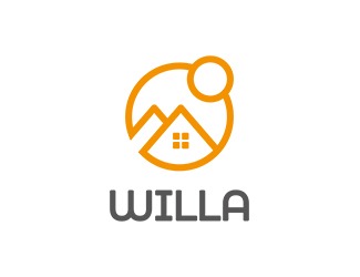 Projekt logo dla firmy Willa | Projektowanie logo