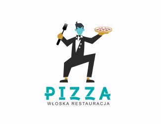 Projekt logo dla firmy Pizza | Projektowanie logo
