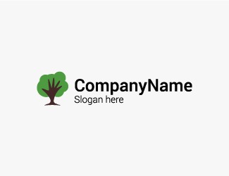 Projektowanie logo dla firmy, konkurs graficzny Hand Tree