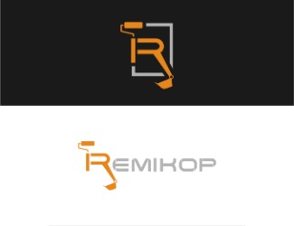 Projekt logo dla firmy Logo remont koparka | Projektowanie logo
