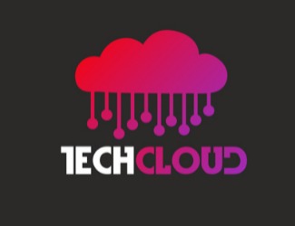 Projekt logo dla firmy TechCloud | Projektowanie logo