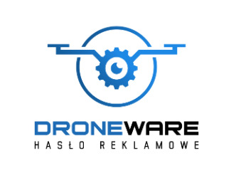 Projekt graficzny logo dla firmy online DRONEWARE