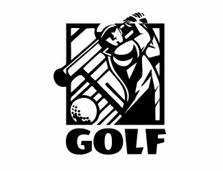 Golf - projektowanie logo dla firm online, konkursy graficzne logo
