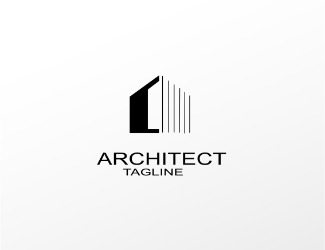 Projekt logo dla firmy architect | Projektowanie logo