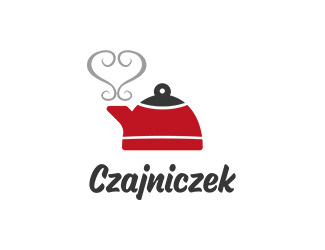 Projekt logo dla firmy Czajniczek | Projektowanie logo