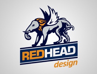 Projektowanie logo dla firm online REDHEAD Design