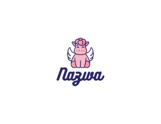 Projekt graficzny logo dla firmy online Kucyk