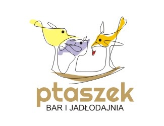 Projekt logo dla firmy Ptaszek | Projektowanie logo