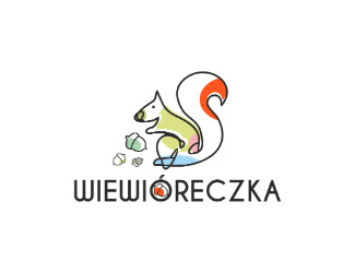 Projektowanie logo dla firmy, konkurs graficzny wiewióreczka