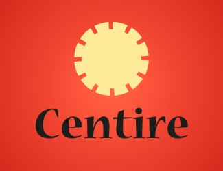 Projekt graficzny logo dla firmy online Centire