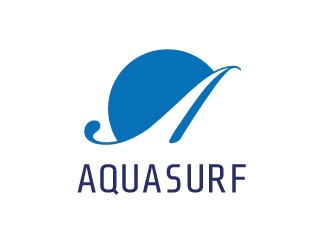 Projekt graficzny logo dla firmy online AQUASURF