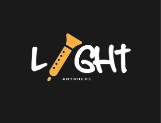 LIGHT ANYWHERE - projektowanie logo - konkurs graficzny