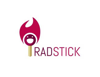 Projekt logo dla firmy Radosna Zapałka | Projektowanie logo