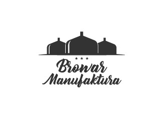 Projekt graficzny logo dla firmy online Browar Manufaktura