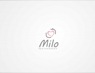 Projekt graficzny logo dla firmy online fotografia serce