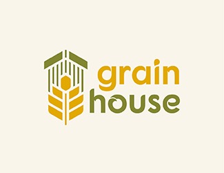 Projekt logo dla firmy Grain House | Projektowanie logo