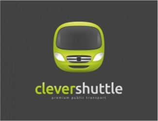 Projekt graficzny logo dla firmy online CleverShuttle/Transport