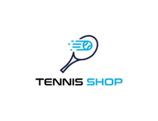 TENNIS SHOP - projektowanie logo - konkurs graficzny