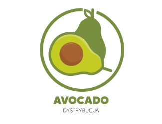 Projekt graficzny logo dla firmy online Avocado 