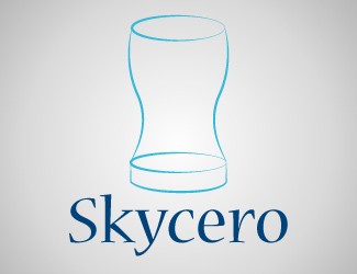 Projekt graficzny logo dla firmy online Skycero