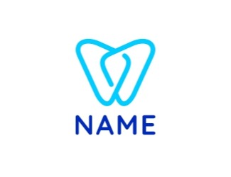 Projekt graficzny logo dla firmy online Dentysta