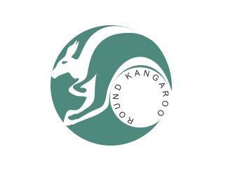 Projektowanie logo dla firm online Round Kangaroo