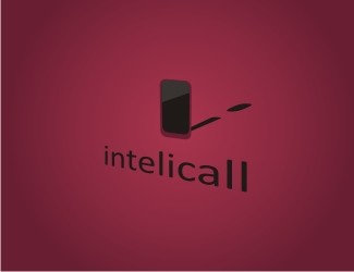 Projekt graficzny logo dla firmy online intelicall