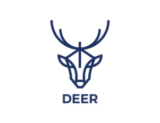 Projekt graficzny logo dla firmy online DEER