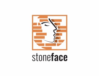 Projekt graficzny logo dla firmy online stone face
