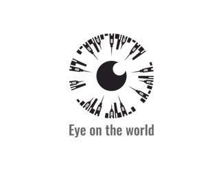 Eye on the world - projektowanie logo - konkurs graficzny