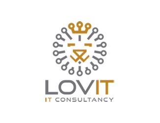 Projektowanie logo dla firm online LOVIT