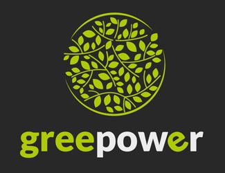 Projekt logo dla firmy green power | Projektowanie logo