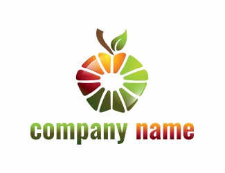 Projekt logo dla firmy jabłko | Projektowanie logo