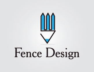 Projektowanie logo dla firm online Fence design