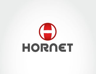 Projekt graficzny logo dla firmy online HORNET