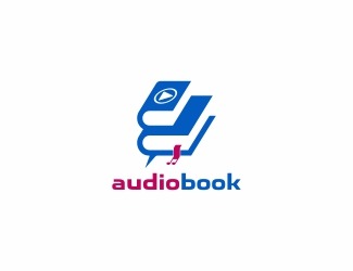 Projekt logo dla firmy AudioBook | Projektowanie logo