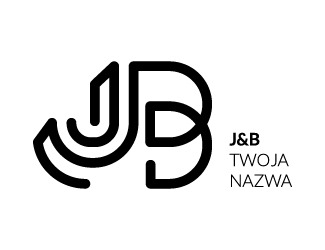 Projekt graficzny logo dla firmy online litery JB