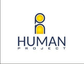 Projekt graficzny logo dla firmy online human człowiek