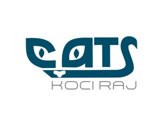 Projekt logo dla firmy Koci raj | Projektowanie logo