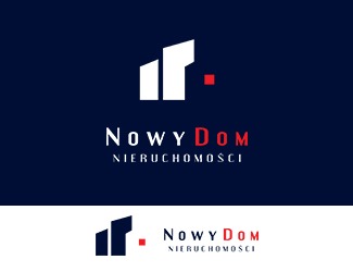 Projekt logo dla firmy NowyDom | Projektowanie logo
